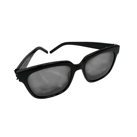 Saint Laurent YSL Logo SL M40 Sunglasses Black with Leather  display picture 1